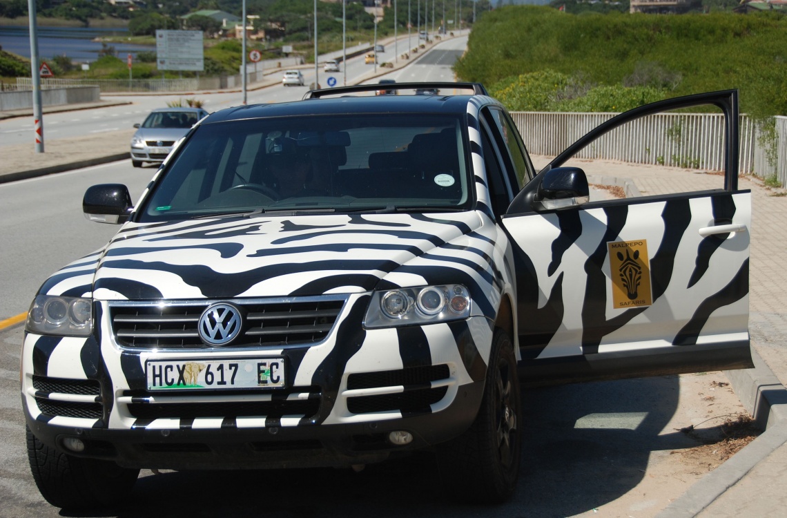 Dyt Dyt - Når du ankommer til lufthavnen i Sydafrika, kan du forvente at blive hente i denne flotte bil